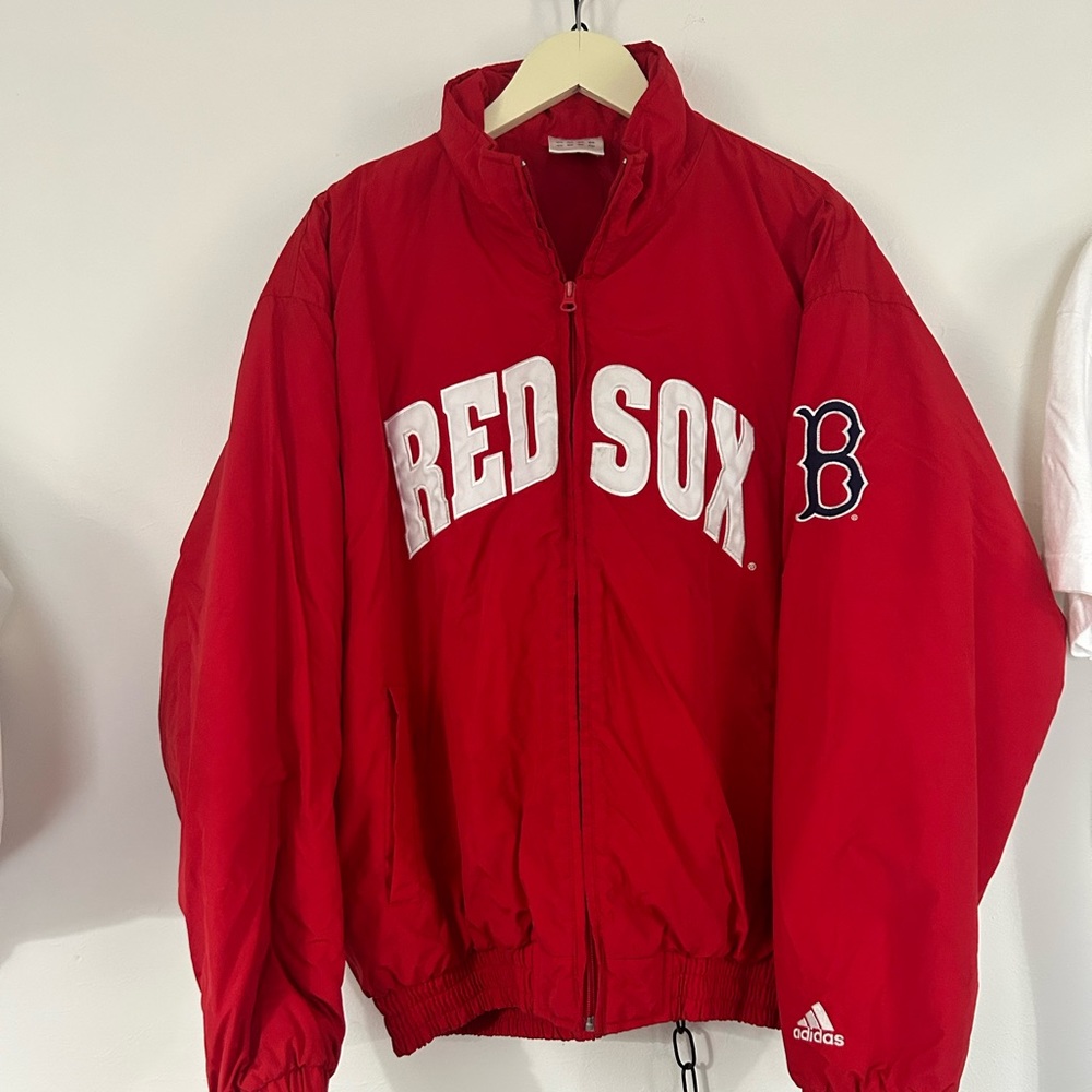 Vintage Adidas Boston Red Sox Jacket